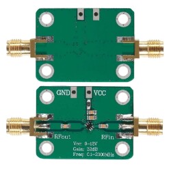 0.1-2000MHz 32dB Gain RF Wideband Amplifier Module - 2