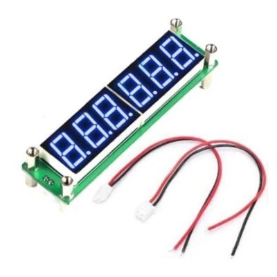 0.1-60MHz 20MHz~2.4GHz RF Sinyal Frekans Sayacı Simometre - Mavi - 2