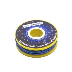 0.22 mm2 Blue Multicore Assembly Cable - 10 Meters