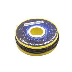 0.50 mm2 Black Single Core Assembly Cable - 10 Meters