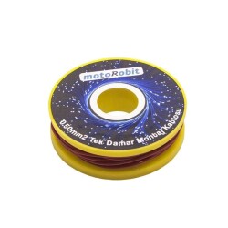 0.50 mm2 Red Single Core Assembly Cable - 10 Meters