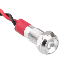 WD06L-P2/RG 6mm 12-24V Metal Signal Lamp  - Red/Green