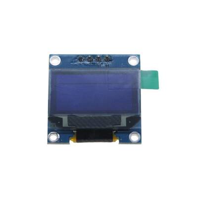 0.96'' 128x64 Oled Grafik Lcd Ekran - Beyaz - 1