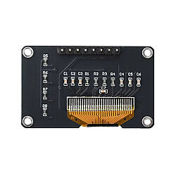 0.96'' 128x64 SSD1315 4-Button OLED LCD Screen - White - 3