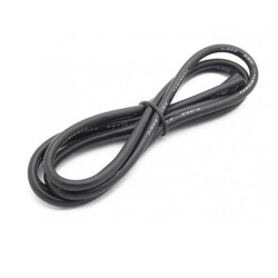10 AWG Silicone Cable Black - 1 Meter
