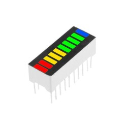 10 Segment Led Bar - Color