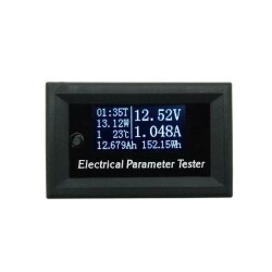 100V 10A 7in1 Digital Voltmeter Ammeter - Time Temperature Watt Meter