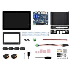10.1" 1280×800 HMI All-in-one Dokunmatik Ekran Geliştirme Kartı - Raspberry Pi Compute M - Raspberry Pi Compute Module 5 Uyumlu - 1