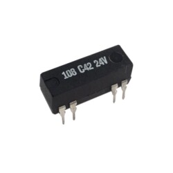 108 C42 24V Reed Röle Tek Kontak C/O 24VDC 0.25A