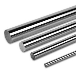 10mm Induction Shaft Chrome Plated - 500mm