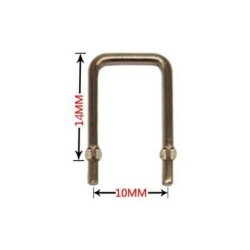 10mR Konstantan Şönt Direnç 1.5x10x14mm
