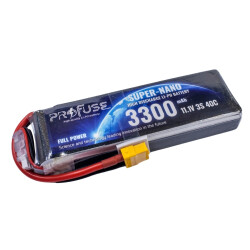 11.1V 3S 3300mAh 40C Lipo Battery