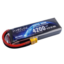 11.1V 3S 4200mAh 40C Lipo Battery