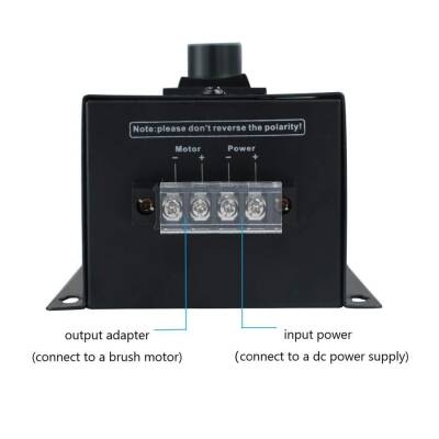 12-48V 20A Yön Kontrollü DC Motor Sürücü - 3
