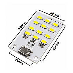 12-LED 5730 SMD 5V Type-C LED Module - 3