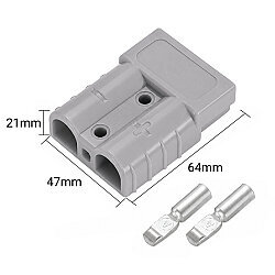 120A 600V Anderson Power Akü Soketi - Gri - 2