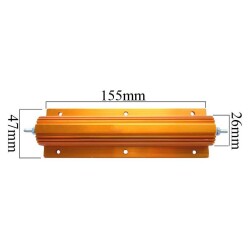 120R 200W RX24 Aluminum Resistor - 2