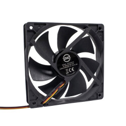 120x120x25mm 12V 0.14A Fan 3 Kablolu