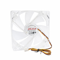 120x120x25mm 12V 0.18A Fan 3 Kablolu - Işıklı
