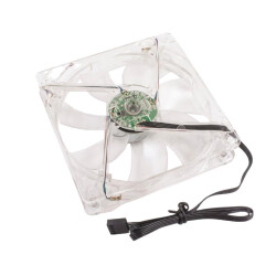 120x120x25mm 12V 0.1A Fan 4 Kablolu - Işıklı RGB Bilgisayar Kasa Fanı