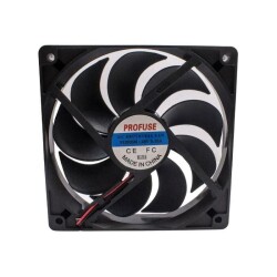 120x120x25mm 24V 0.25A Fan 2 Wire