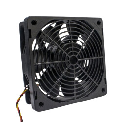 120x120x38mm 12V 1.5A Fan 3 Wires - QWE12038NM - 2
