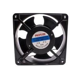 120x120x38mm 220V 0.14A Metal Fan 2 Wires