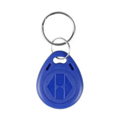 125kHz Printable RFID Keychain - Blue