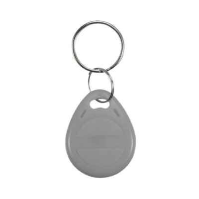 125kHz Printable RFID Keychain - Gray - 1