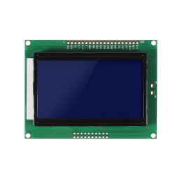 128x64 Graphic LCD Blue