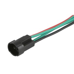12mm with-light Metal Button Socket