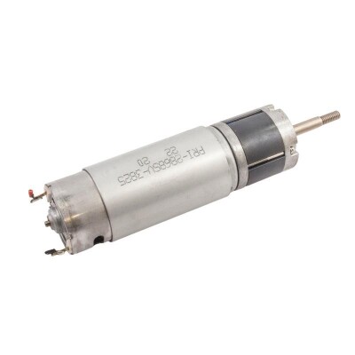 12V 1000RPM 28mm Planet Redüktörlü DC Motor - Vidalı Milli - 2