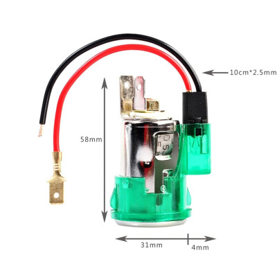 12V 120W Işıklı Oto Çakmaklık - Yeşil - 2