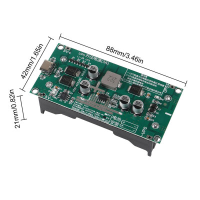 12V 1.2A 18650 Lithium Battery Charger Module - UPS Uninterruptible Power Supply Circuit - 3