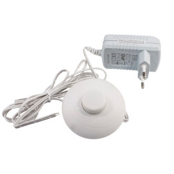 12V 1A Anahtarlı Led Adaptörü - YD1201A-0 - 1