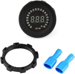 12V Araç Akü Kapasite Göstergesi 5-36V Voltmetre - 3