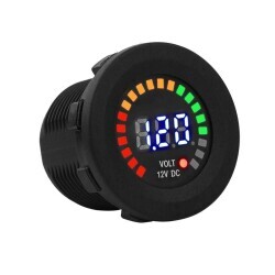 12V Vehicle Battery Capacity Indicator 5-36V Voltmeter - 1