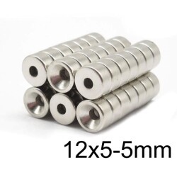 12X5-5mm Neodymium Strong Magnet