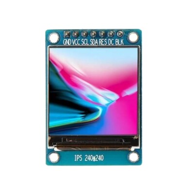 1.3'' 240x240 SPI TFT LCD Ekran - ST7789 - 1