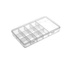 13 Compartment Covered Organizer Box