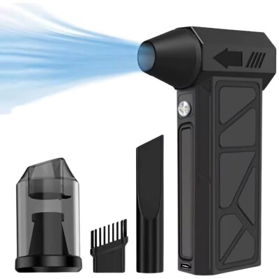 130000 RPM Mini Turbo Light Jet Fan - Vacuum Cleaner Feature - 1