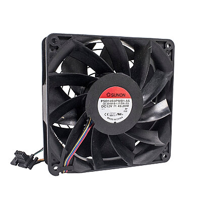 140X140X38mm 12V 3.6A Fan 4 Wires - PSD12E0PMB1-8A - 1
