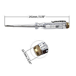 145mm Voltage Tester - Flat Tip - 2