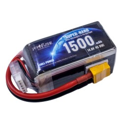 14.8V 4S 1500mAh 95C Lipo Battery - 1