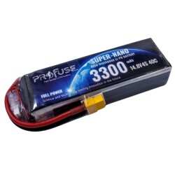 14.8V 4S 3300mAh 40C Lipo Battery