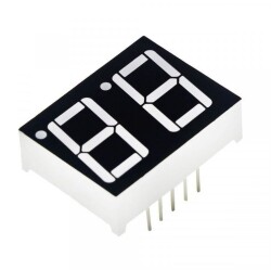 14mm 2x 7 Segment Display - Cathode