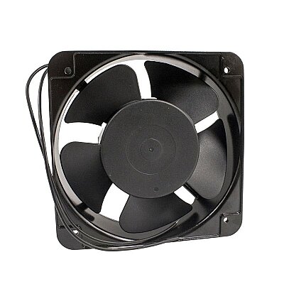 150x150x50mm 220VAC 0.22A Metal Fan - FP-108EX-S1-B - 2
