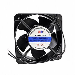 150x150x50mm 220VAC 0.23A Metal Fan - XBU15050HBL - 1