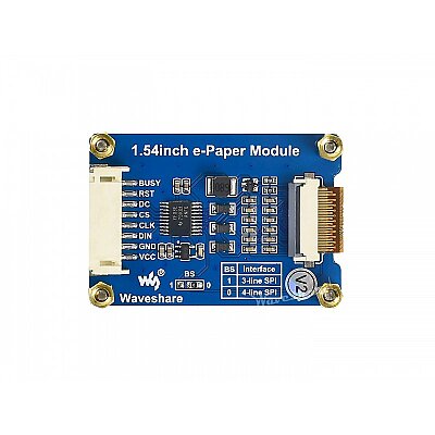 1.54" 200x200 SPI E-Ink Display Module - 4