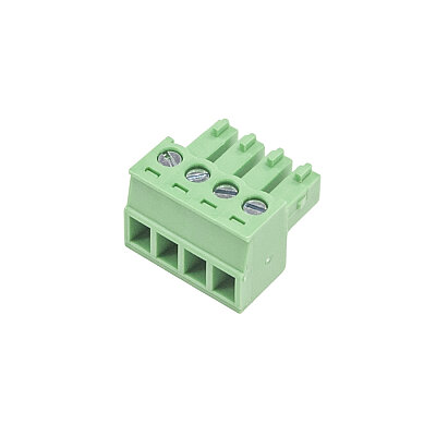 15EDGK 4 Pin 3.81mm 90 Degree Push-in Female Terminal Block - 1